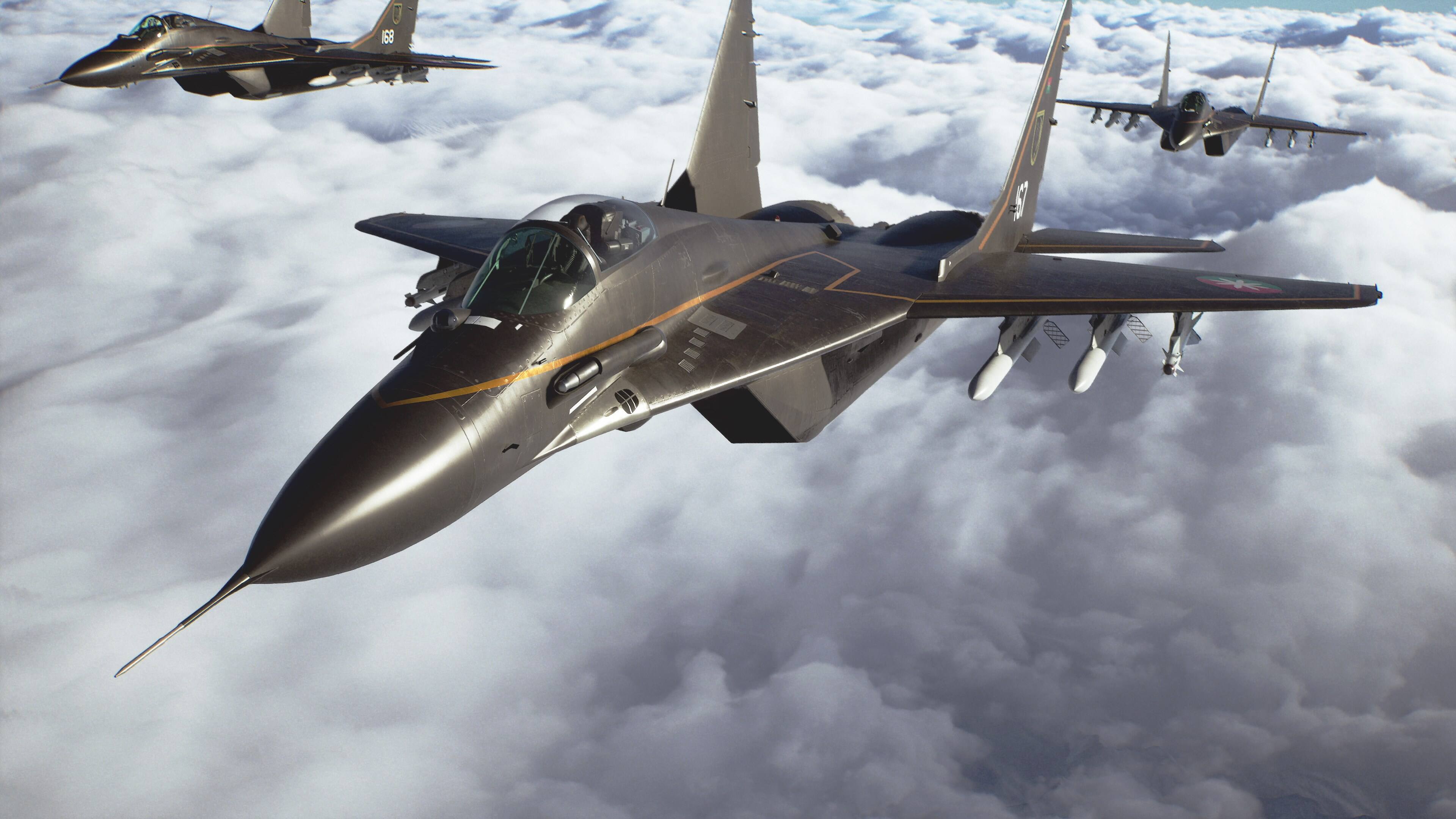 Left. BANDAI NAMCO Entertainment - ACE COMBAT 8: WINGS OF THEVE.