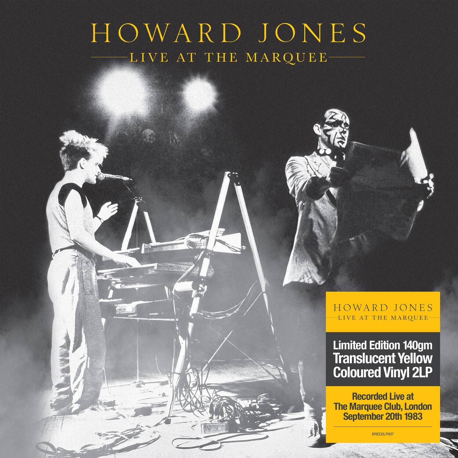 Howard Jones - Live At The Marquee - Transparent Yellow Vinyl   - VINYL LP price history on PriceWatchPro