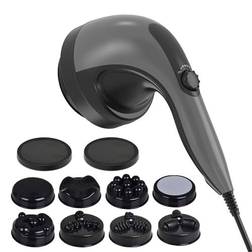 Front. DORLUKFU - Handheld Cellulite Massager, Lymphatic Drainage Massager, Body Sculpting Machine with Lipo Roller for Stomach Belly Butt.