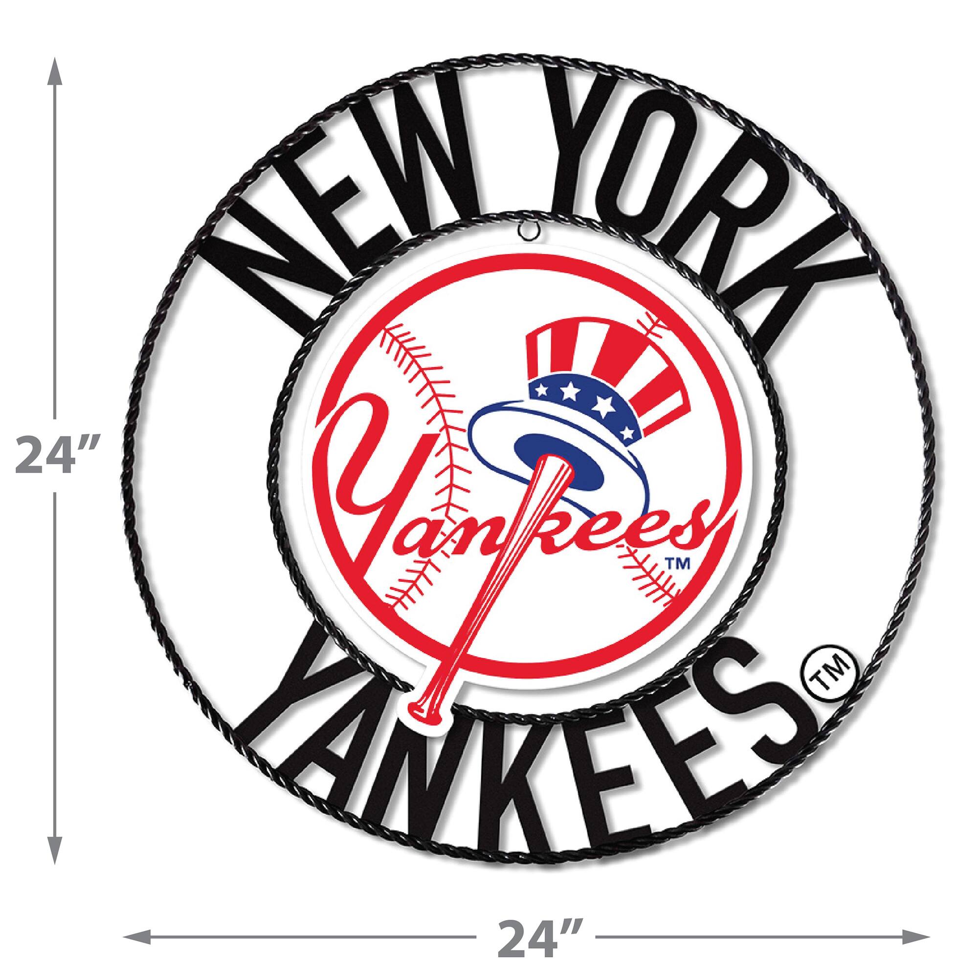 NEW YORK  
Yankees  
YANKEES  

24"  
24"