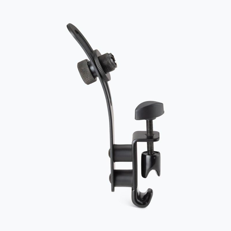 Angle. On Stage Stands - On-Stage DM50 Drum Rim Microphone Clamp - Black.