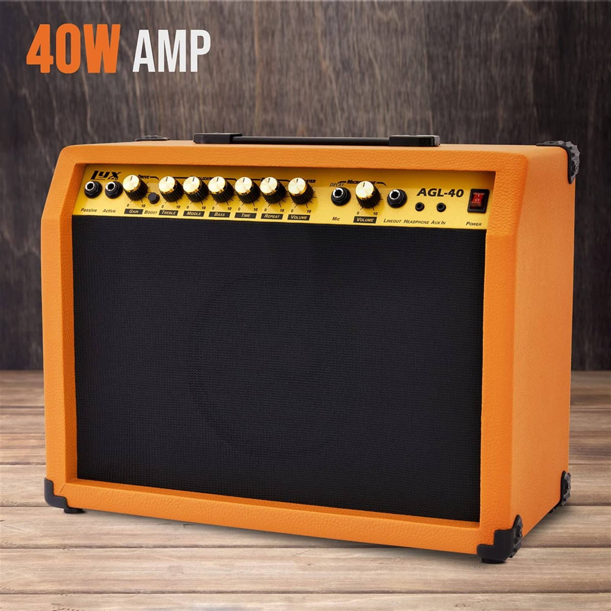 40W AMP LUX AGL-40 - - - a 1 Petosa Artua - Fooe mae 1 1 1 1 - - + . MIm2 .  I - E - 1 1 I a - a - Rcroar Haeer Mce DIE AGL-40 4 - - VALUN LNEOUT FREADPIONE Aurh & Ponce
