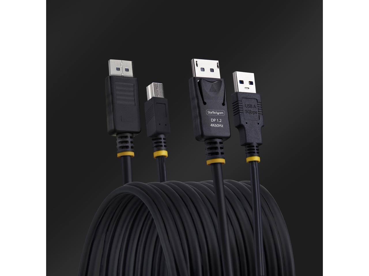 StarTech.com DP 1.2 4K60Hz USB A 5Gbps