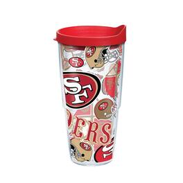 Tervis - San Francisco 49ers 24oz. All Over Classic Tumbler - Multicolor