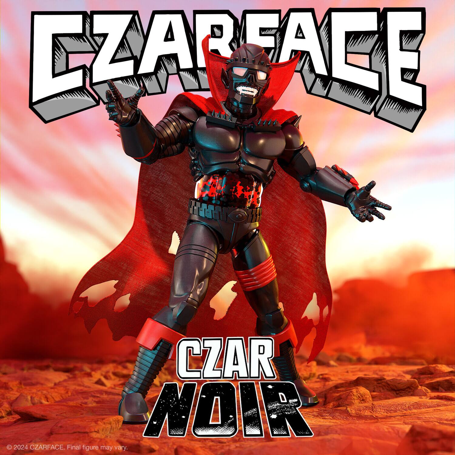 CZARFACE CZAR NOIR 2024 CZARFACE. Final figure may vary.