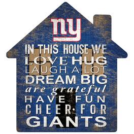 Fan Creations - New York Giants 12'' Team House Sign - Multicolor