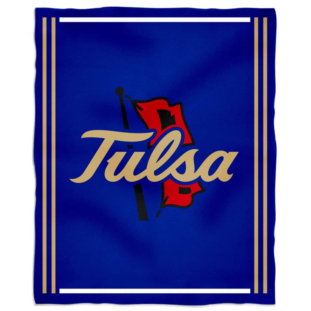 Vive La Fete - Tulsa Golden Hurricane 36'' x 48'' Children's Mascot Plush Blanket - Multicolor
