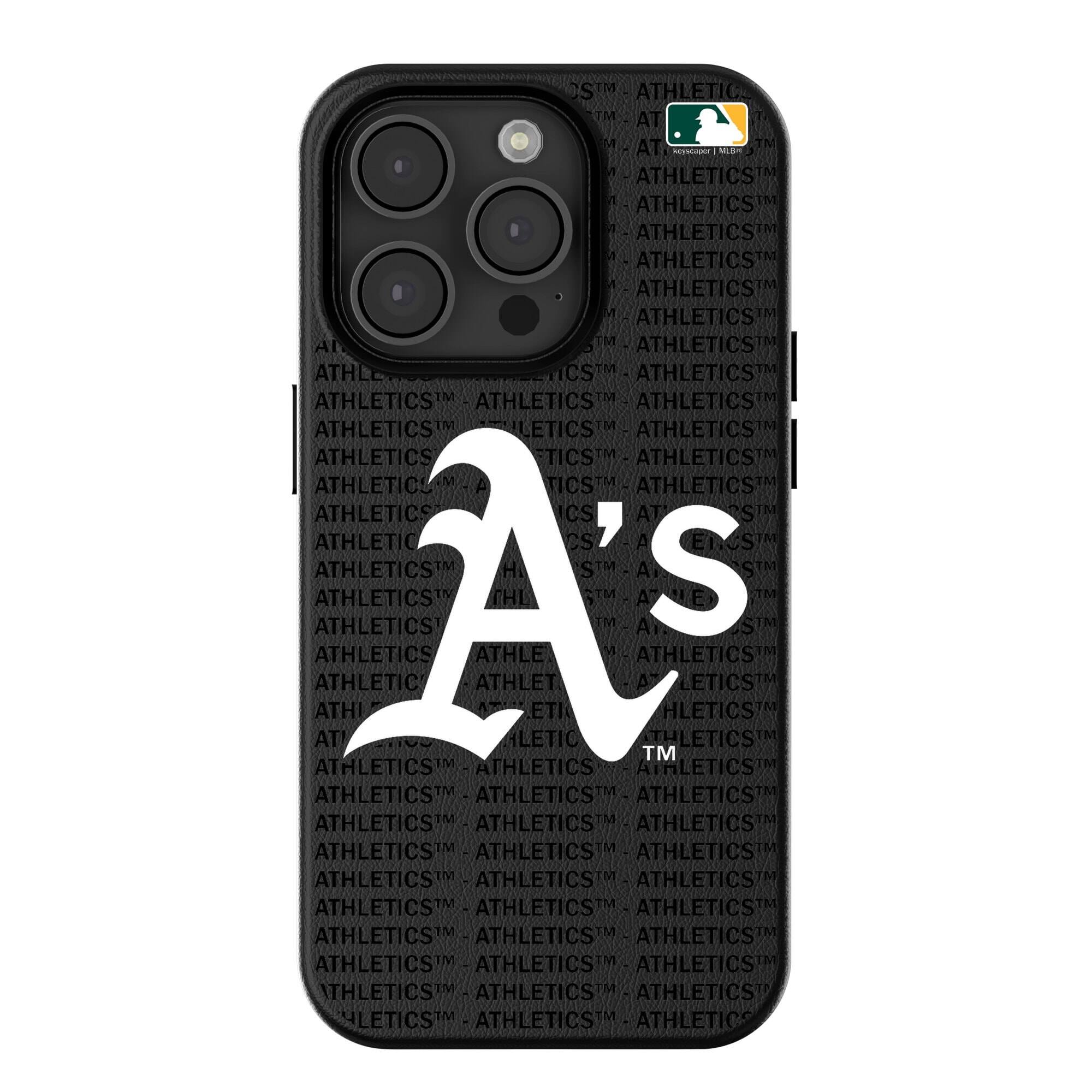 Keyscaper - MLB - Athletics Primary Logo iPhone Magnetic Bump Case - 16 Plus - Black price history on PriceWatchPro