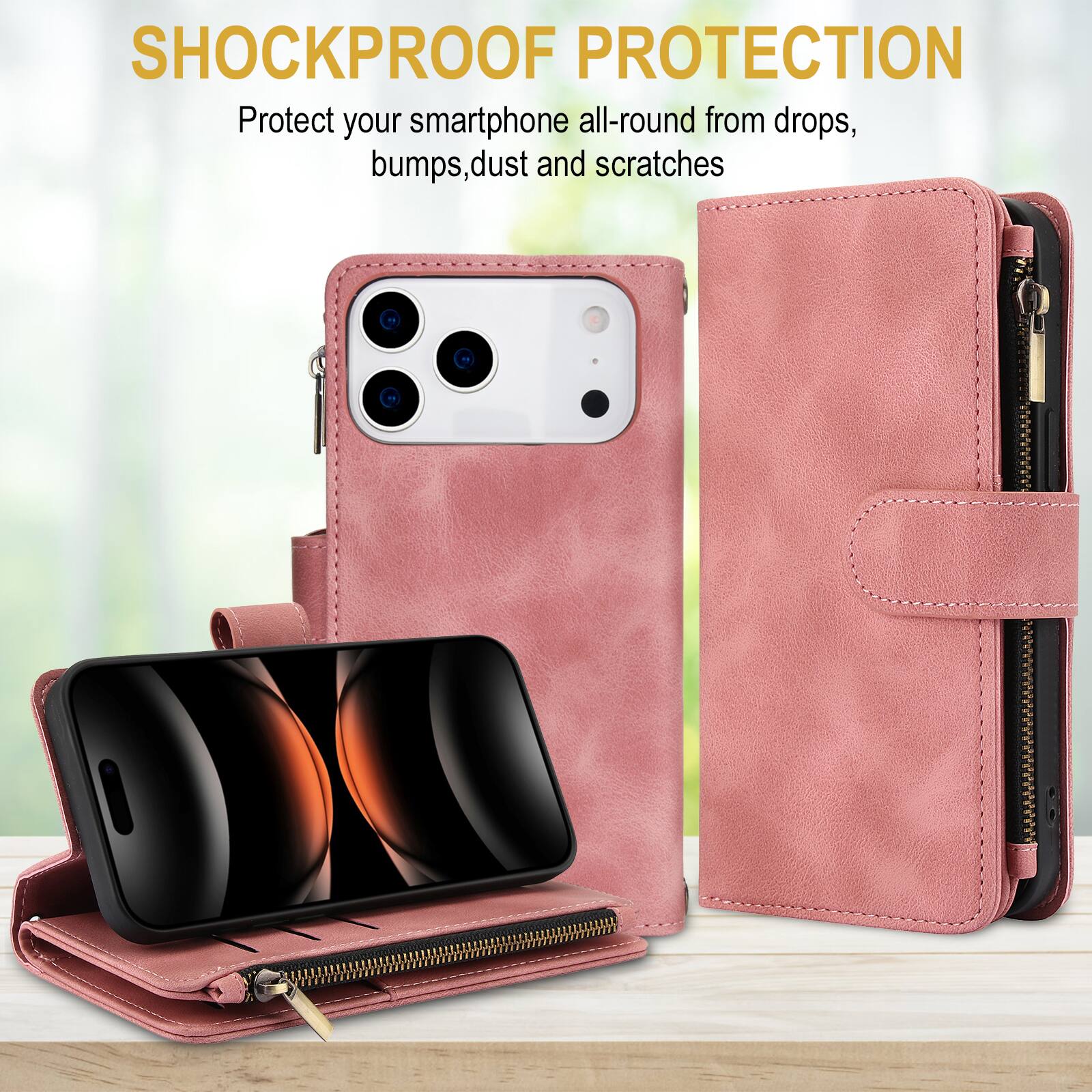 SHOCKPROOF PROTECTION  
Protect your smartphone all-round from drops, bumps, dust and scratches