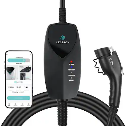 LECTRON : Charge Smart Manual Start P.ieNs ... COE POWER CE o .IR. CONNECT P d EN CHARCI POS STATION CoCC LECTRON CHARGING ERROR 120.00 12.00 1.44 votpe - Current Power - 144kWh Store Charging - Schedule Settings