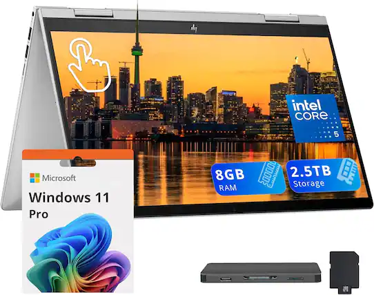 Intel Core 5
Microsoft Windows 11 Pro
8GB RAM
2.5TB Storage