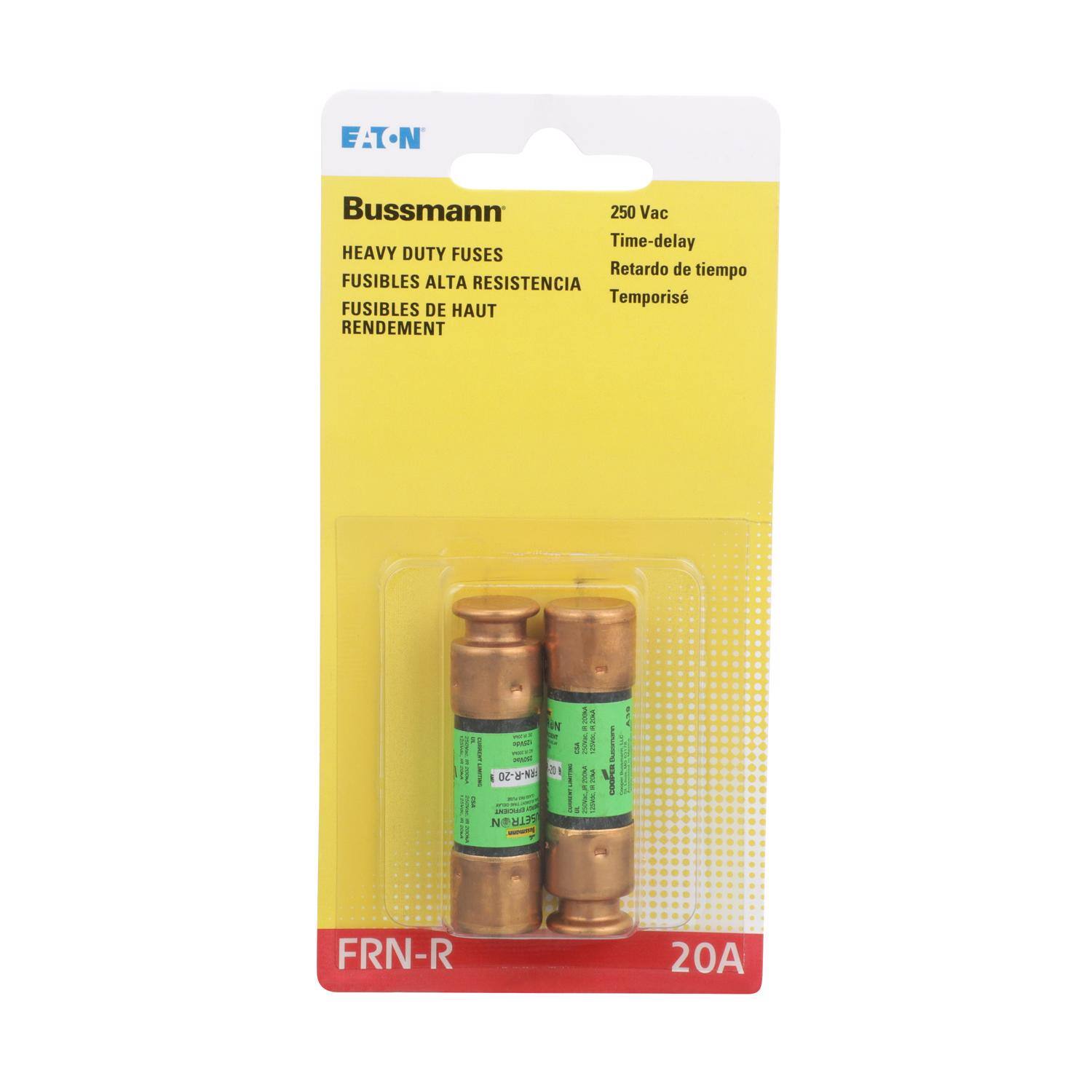 Bussmann 20 amps Dual Element Time Delay Fuse 2 pk - Best Buy
