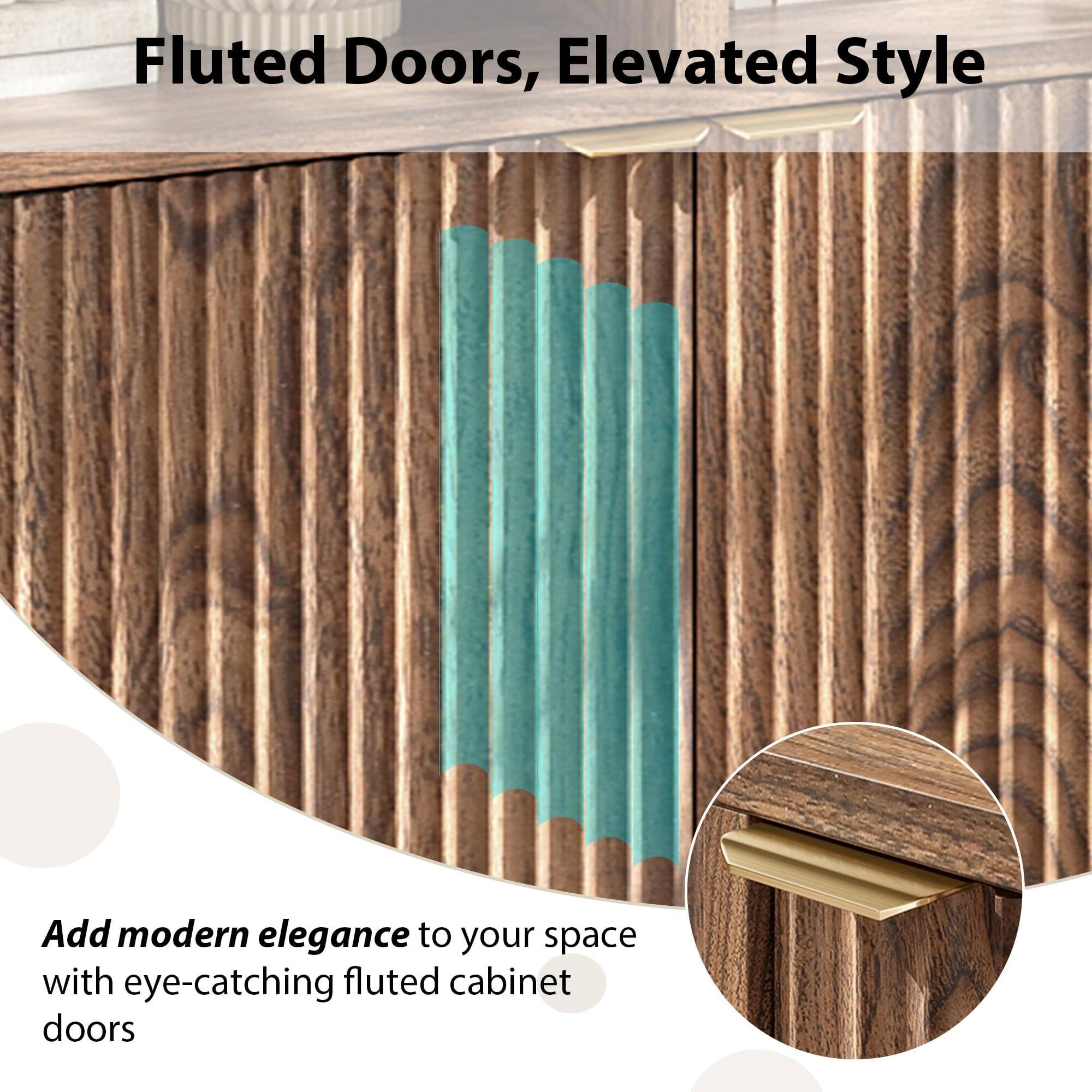 Fluted Doors, Elevated Style

Add modern elegance to your space with eye-catching fluted cabinet doors