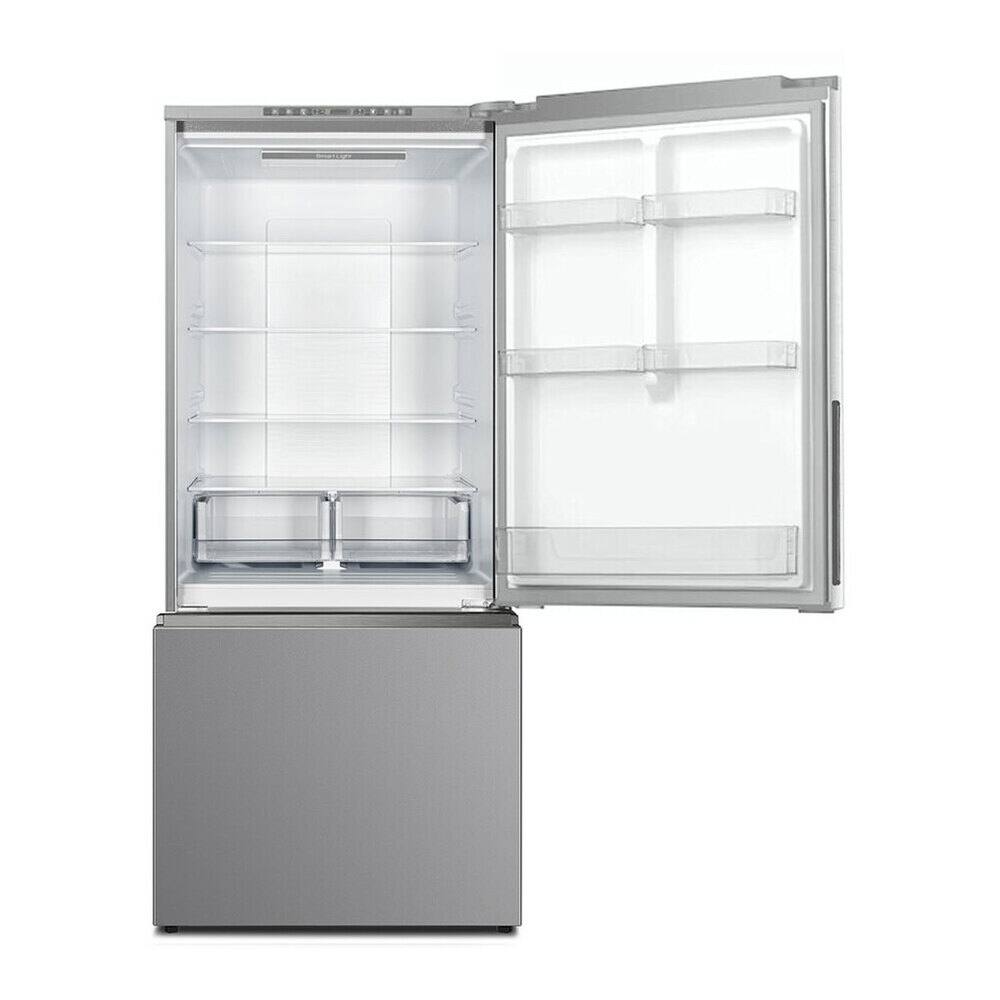 Alt View 3. Verona - Verona 30 inch Bottom Freezer Refrigerator with 17.6 cu. ft. Total Capacity in Stainless Steel Look - Stainless Steel Look.