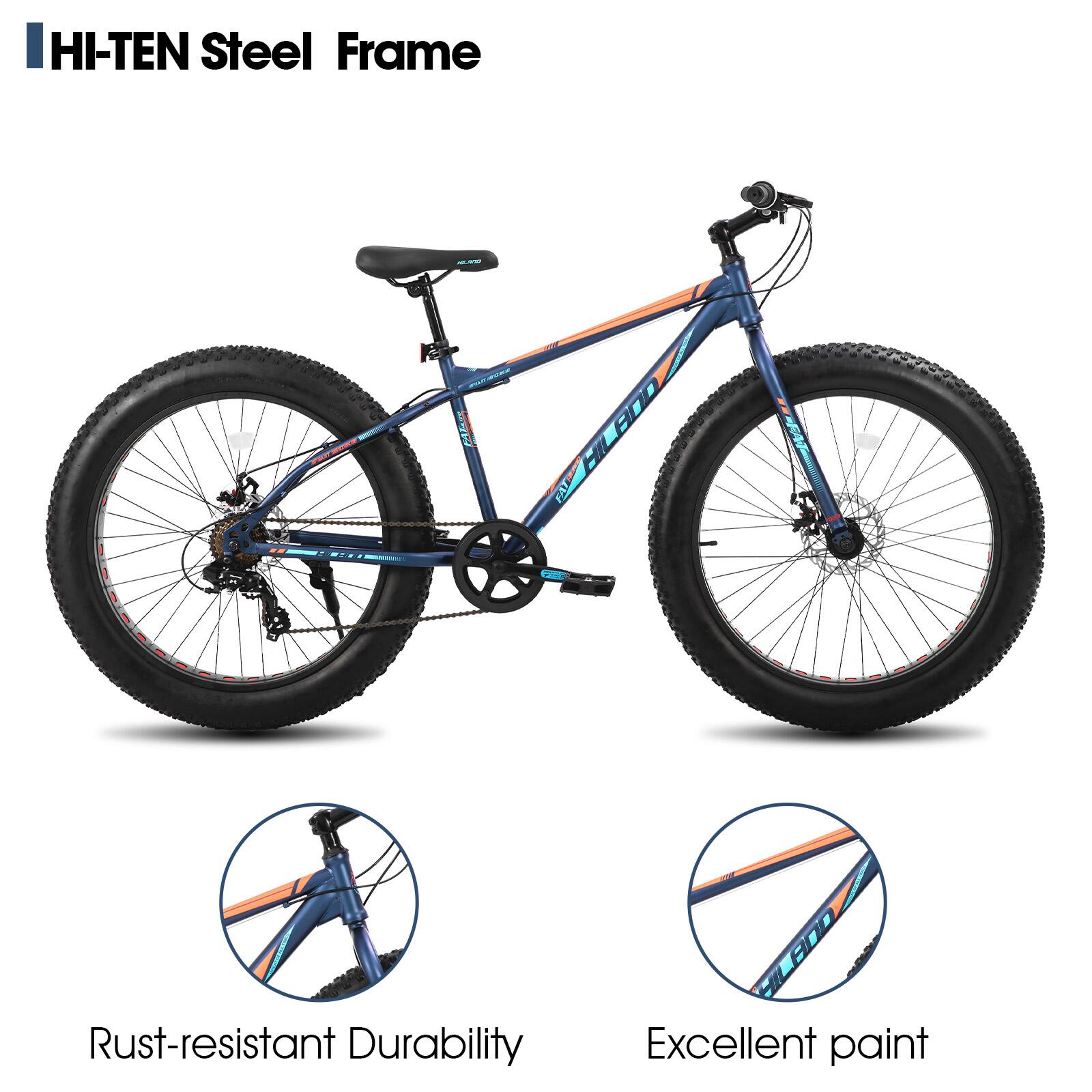 HI-TEN Steel Frame

Rust-resistant Durability

Excellent paint