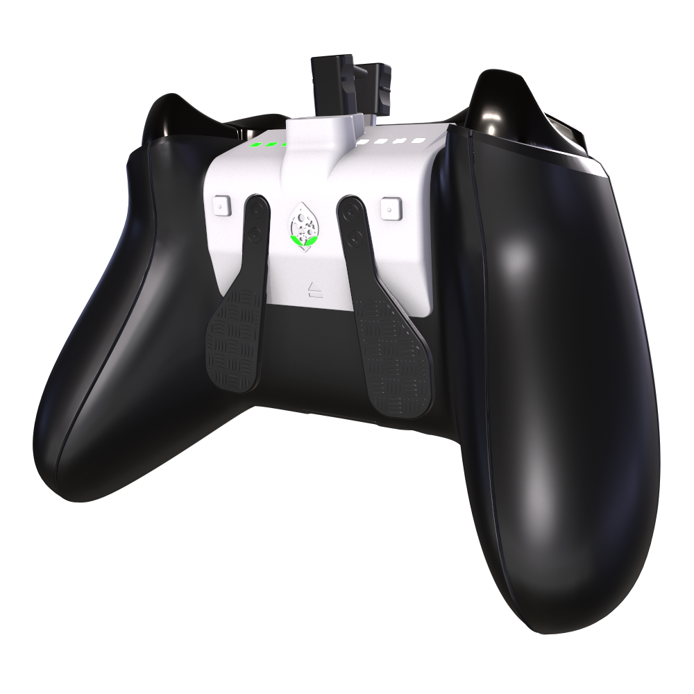 Alt View 13. Collective Minds - Strike Pack Dominator 2 Back Paddle adapter for standard Series X | S and Xbox One Controllers - White.