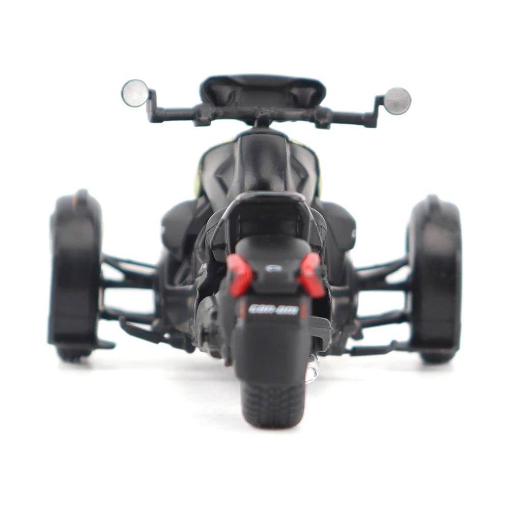 Alt View 1. BRP Models - Can-Am Ryker Rally 3-Wheel Motorcycle Sand Storm and Black 1/32 Diecast Model by BRP Models - Multi.