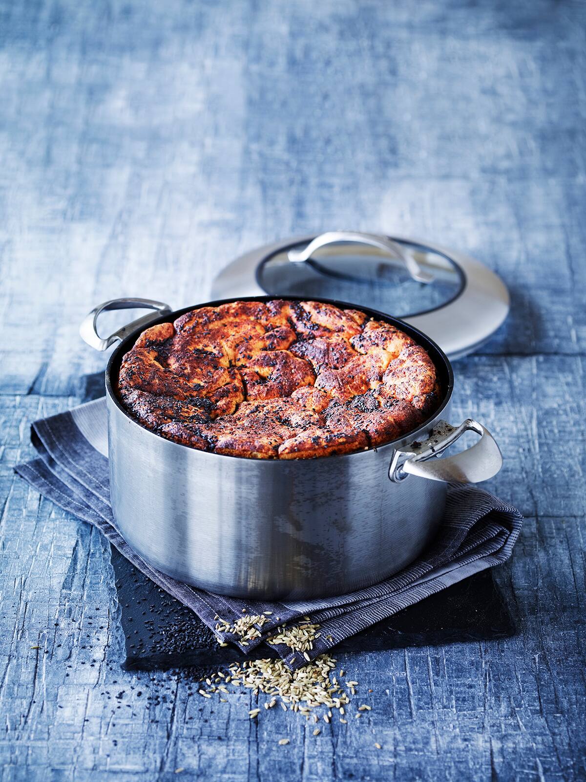 Scanpan CTX 7.5 Quart Dutch Oven with Lid, Stainless Steel Silver ...