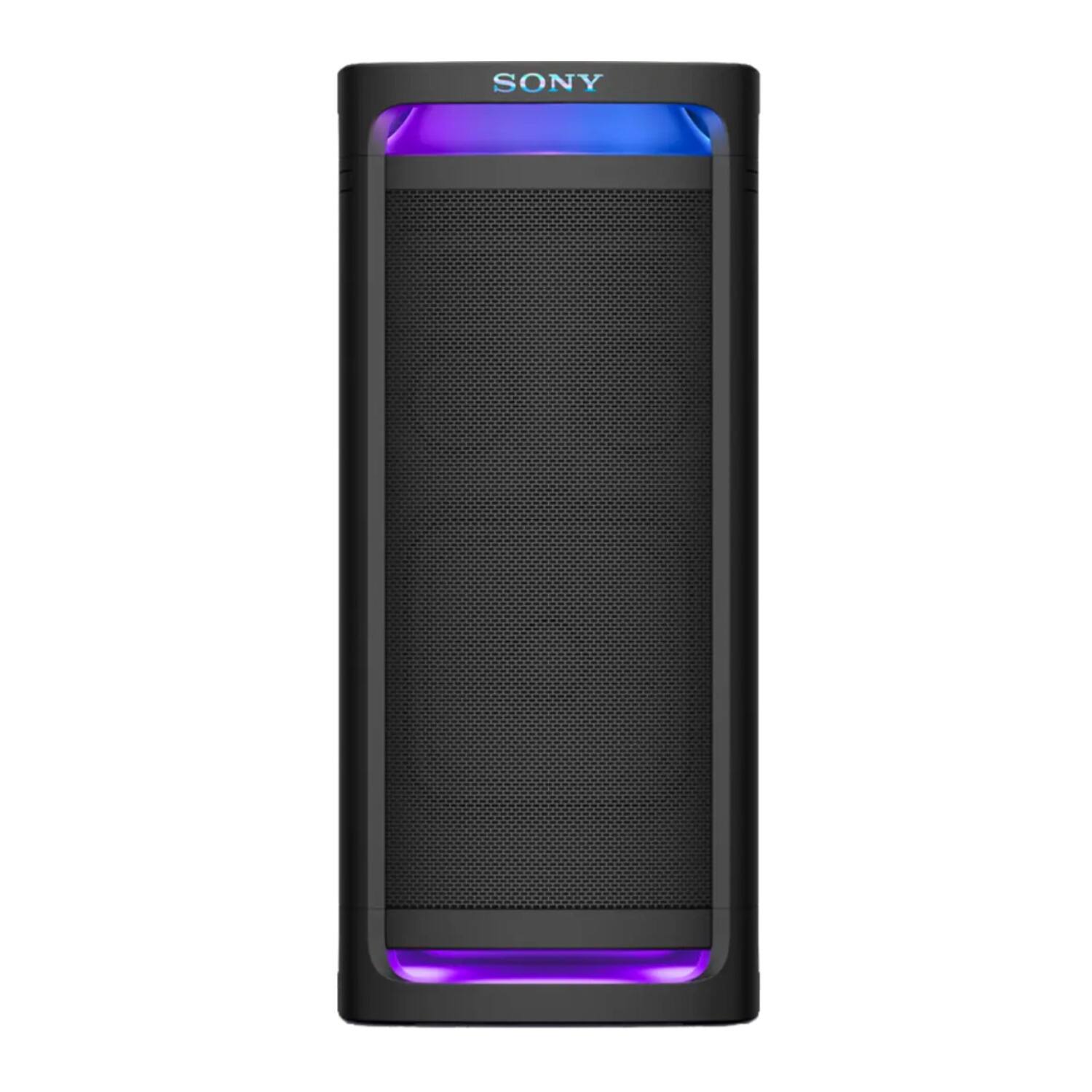 Back. Sony - Sony ULT Tower 9AC Speaker (Black) Bundle with Wireless Microphones (2-Pack).