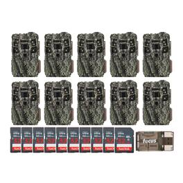 Browning - Defender Pro Scout MAX Trail Camera with Memory Card Bundle (10-Pack)