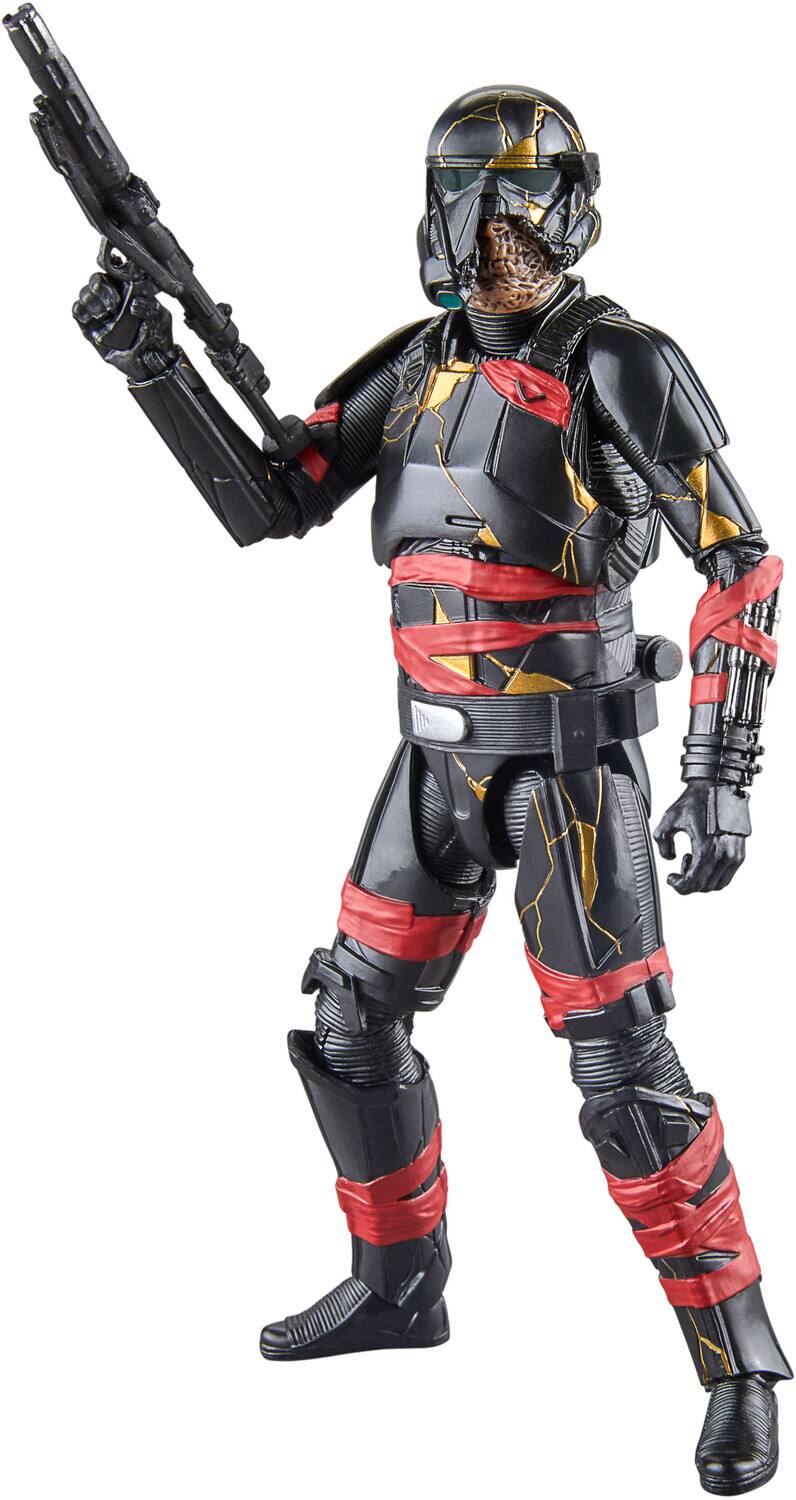 Alt View 2. Hasbro - Hasbro Collectibles - Star Wars: Ahsoka - Black Series - Night Trooper Action Figure   - Collectibles - Multicolor.