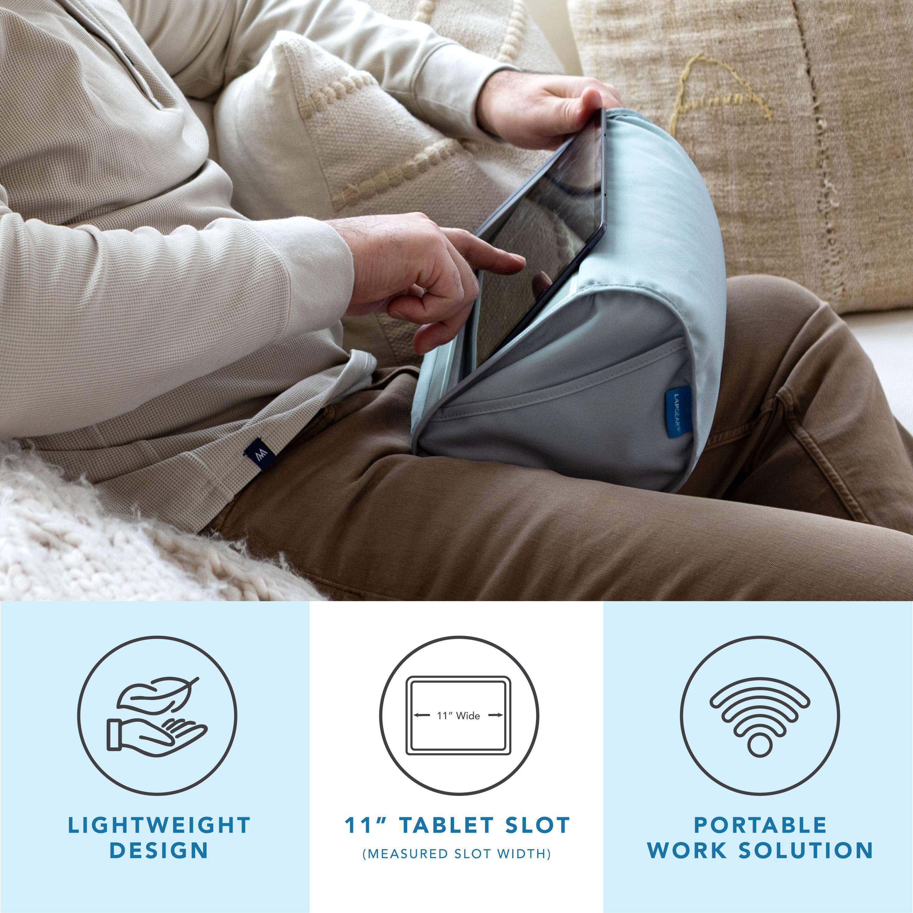 11" Wide LIGHTWEIGHT DESIGN 11" TABLET SLOT (MEASURED SLOT WIDTH) PORTABLE WORK SOLUTION