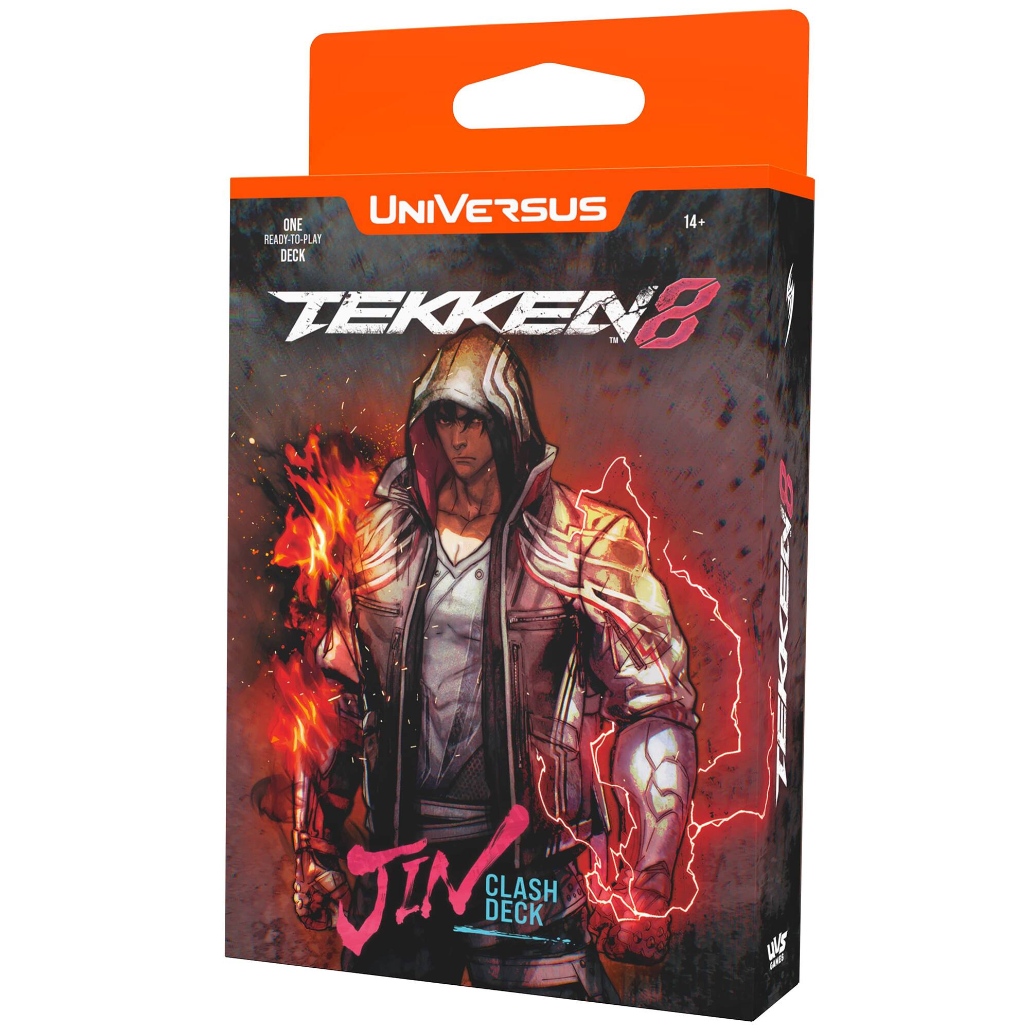 UNIVERSE 14+ ONE READY-TO-PLAY DECK TEKKEN 8 TEKKEN JIN CLASH DECK