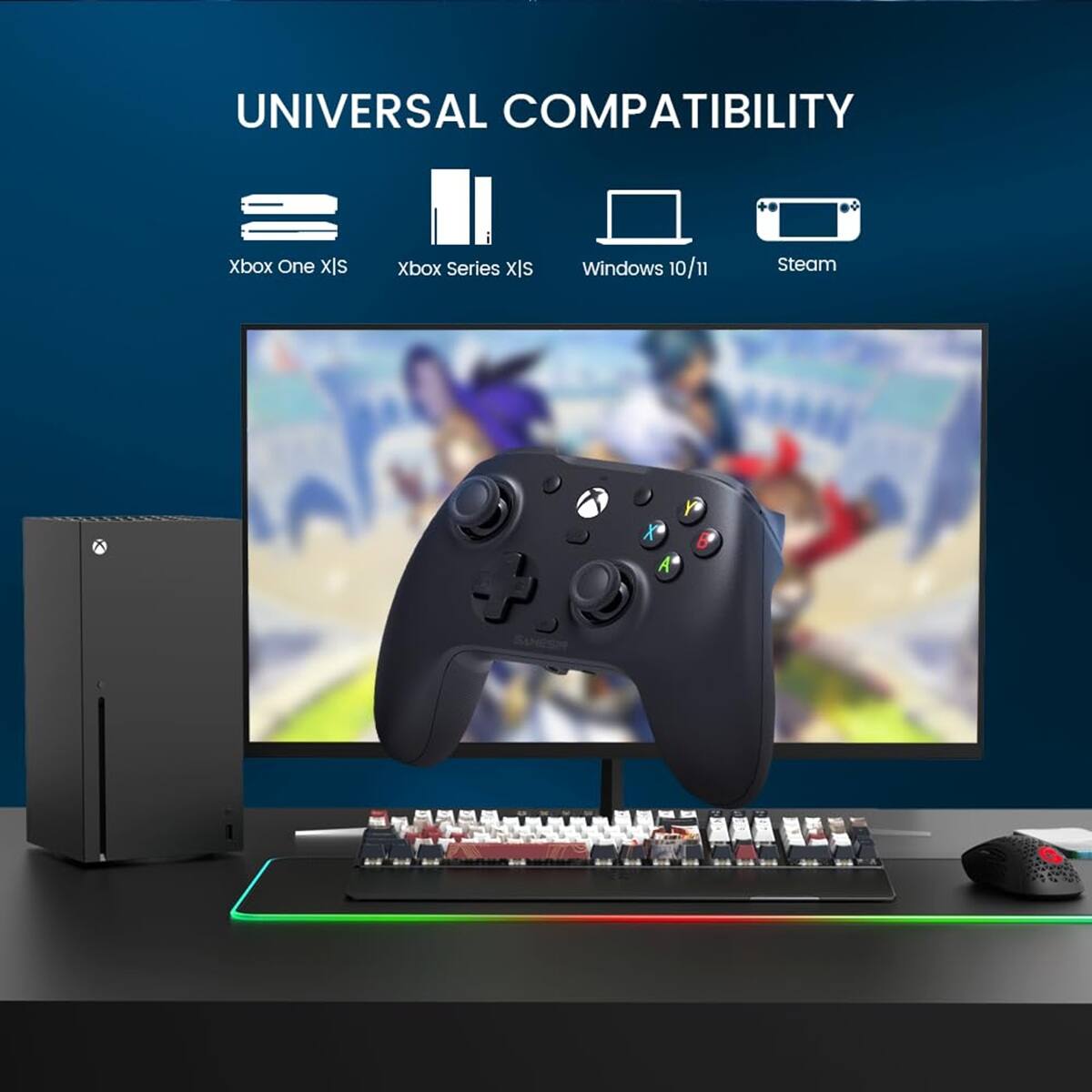 UNIVERSAL COMPATIBILITY

Xbox One X|S  
Xbox Series X|S  
Windows 10/11  
Steam
