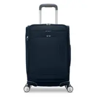 Samsonite - Silhouette 24" Expandable carry on Spinner Suitcase - Deep Navy - Front_Zoom