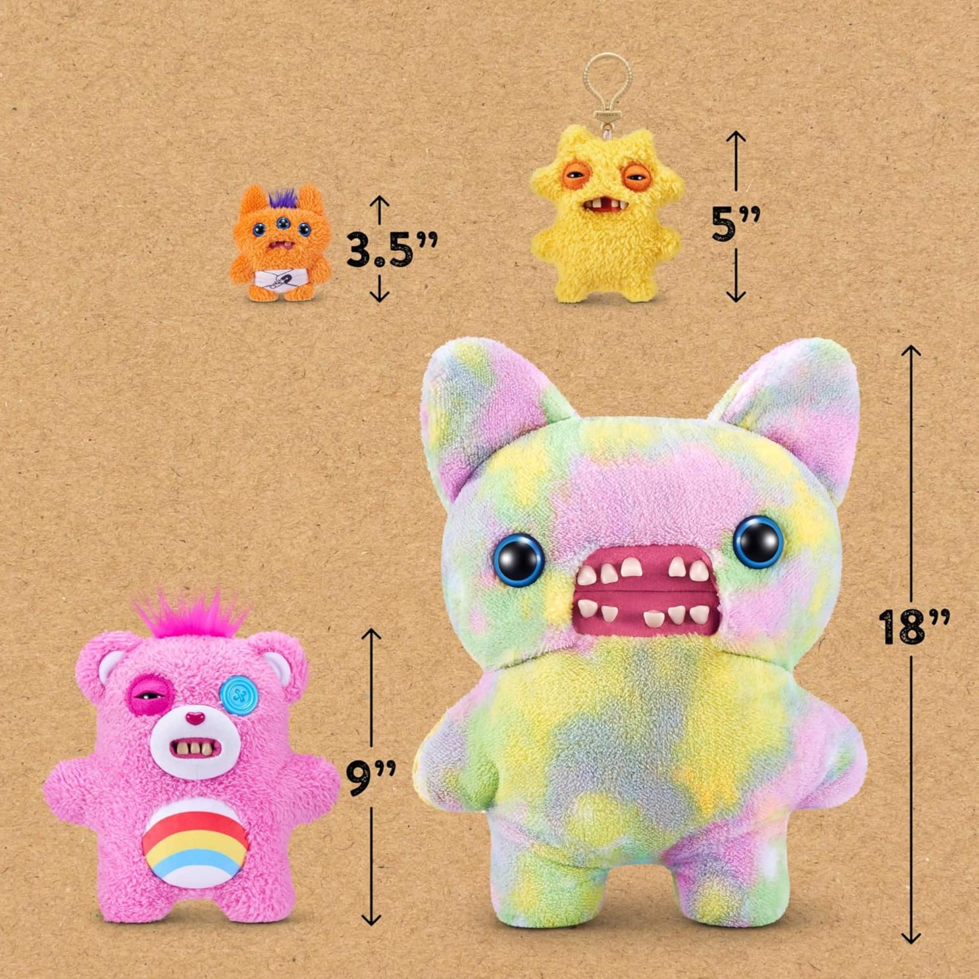 Fuggler Care Bears 9 Inch Plush Toy (Cheer Bear) by ZURU – Funny