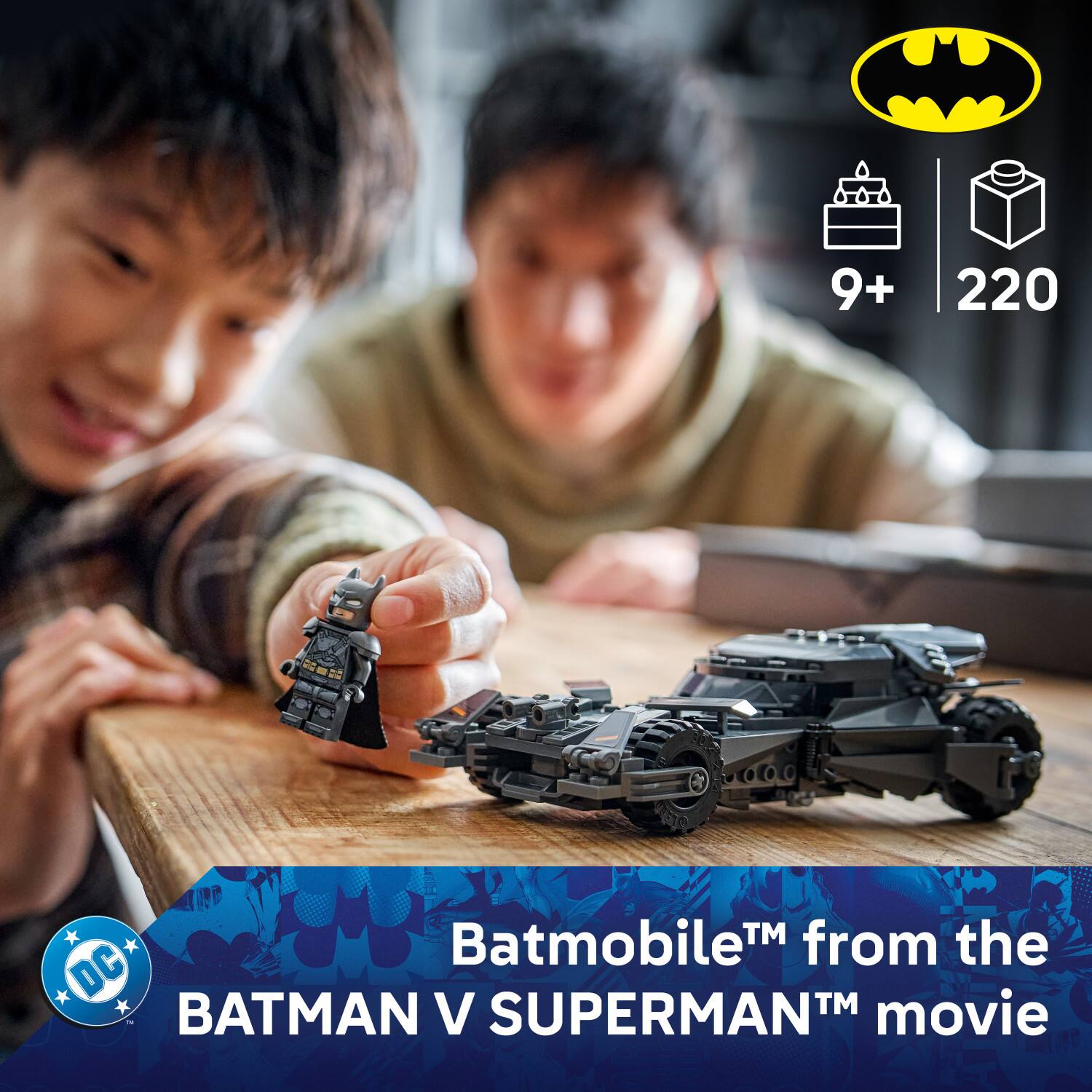 9+ 220 Batmobile™ from the DC BATMAN V SUPERMAN™ movie
