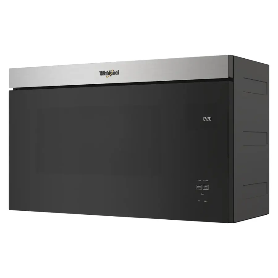Alt View 13. Whirlpool - 1.1 Cu. Ft. Over-the-Range Microwave with Flush Built-in Design - Stainless Steel.