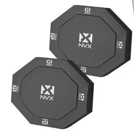 NVX - FRING68 2 Piece Universal 6x8” Self Adhesive Foam Speaker Ring Kit with Foam Base Pad