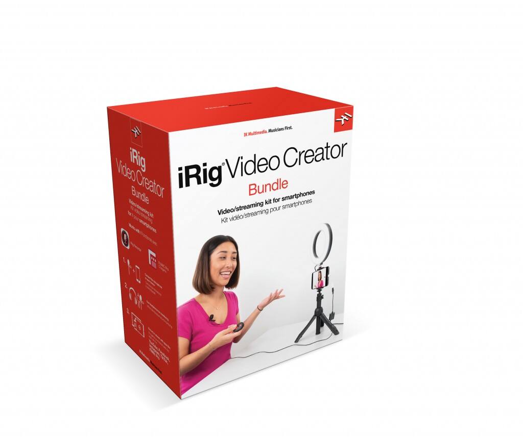 Multimedia Musicians iRig Video Creator Video iRig Bundle B Creator Bundle smartphones kit for Macignorien Video/streaming pour smartphones Kit video/streaming Kit mghoren !