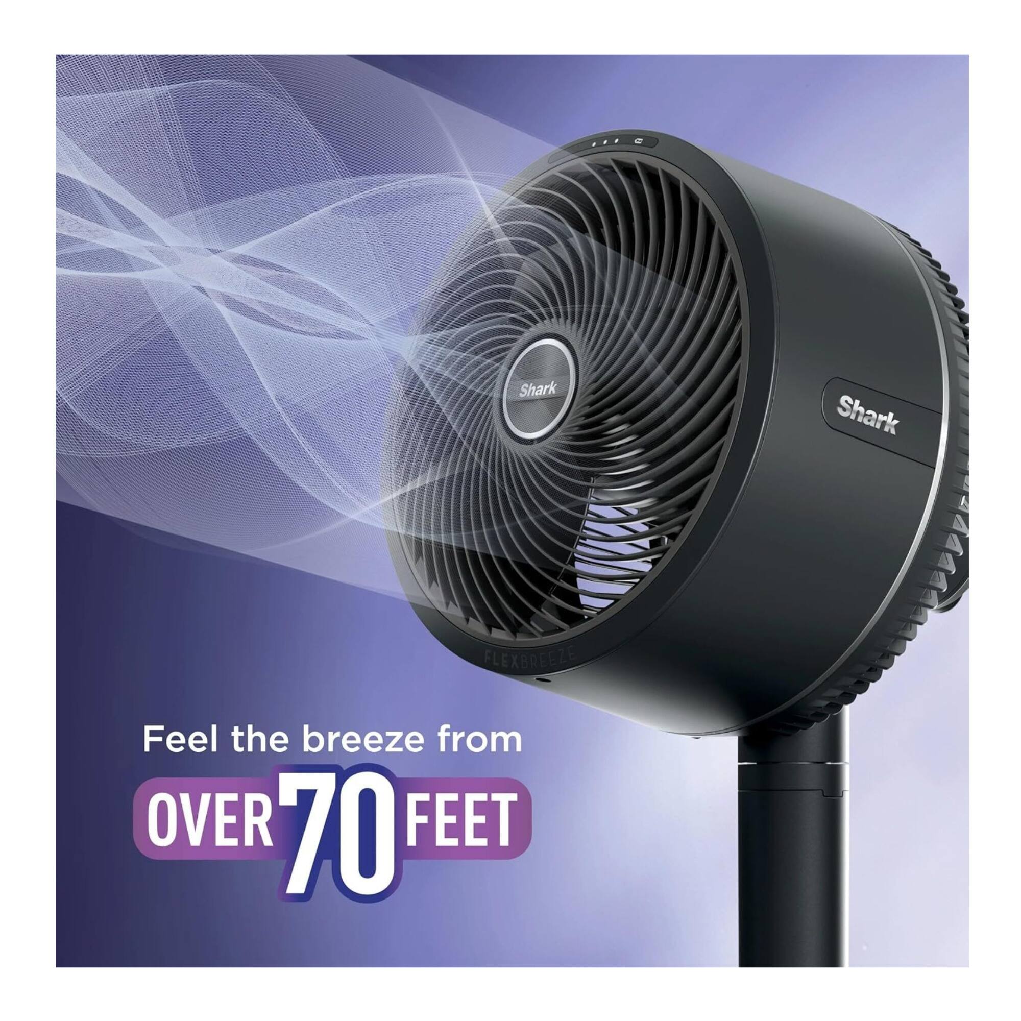Shark FLEXBREEZE  
Feel the breeze from OVER 70 FEET