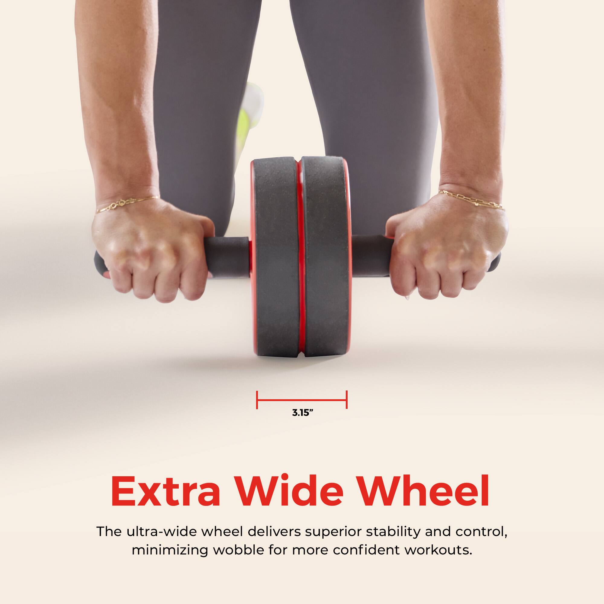 3.15" Extra Wide Wheel

The ultra-wide wheel delivers superior stability and control, minimizing wobble for more confident workouts.