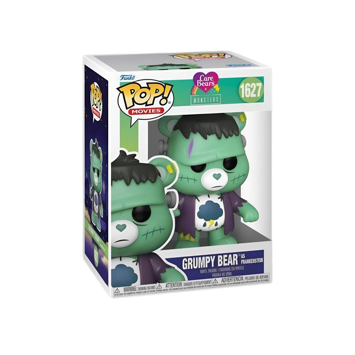 ER Fuiko Care Bears E 1627 e8 POP! MONSTERS S MOVIES AS GRUMPY BEAR FRANKENSTEIN FIGURINE E HANLE IT RGIRE FISUA  ME DTERTENCIA PELORO DE AZA A N DETUPENENT - 0p P3-000 ATTENTION DANGER E rai  nct DO BORE A - - - nOES NARKING Tem-peas - - 29 . -O unc - Soting_tons a