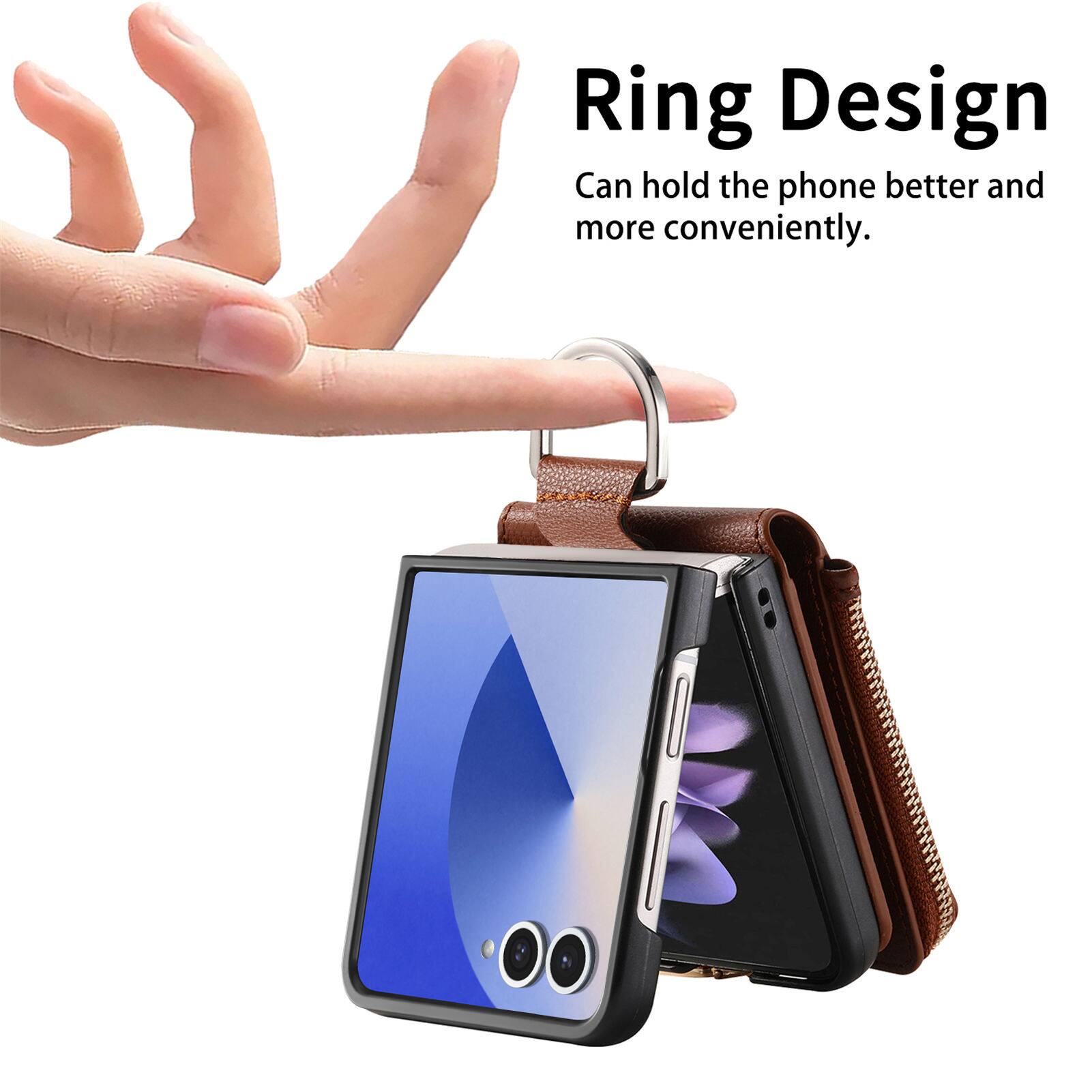 Ring Design  
Can hold the phone better and more conveniently.
