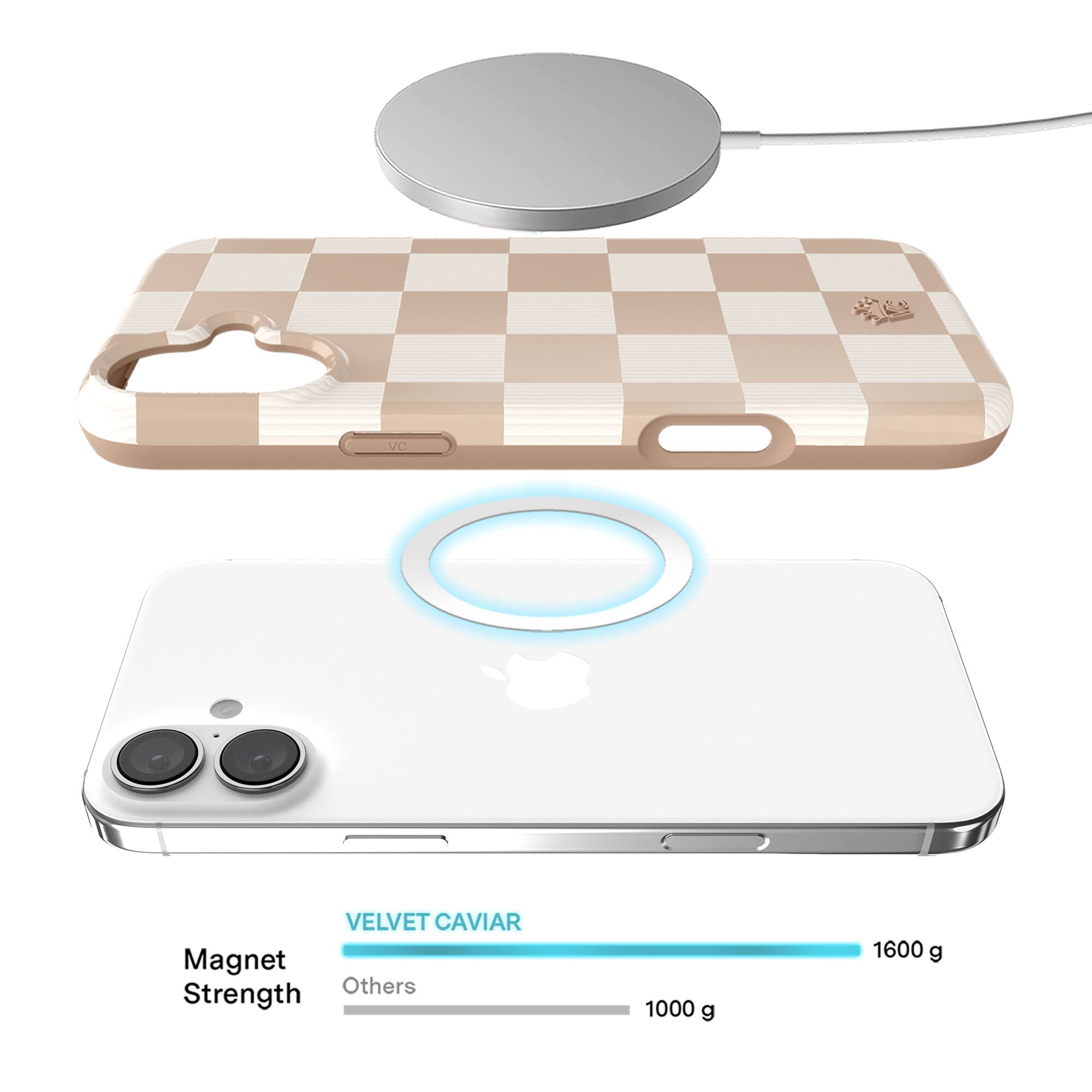 VC VELVET CAVIAR  
Magnet Strength  
Others  
1000 g  
1600 g