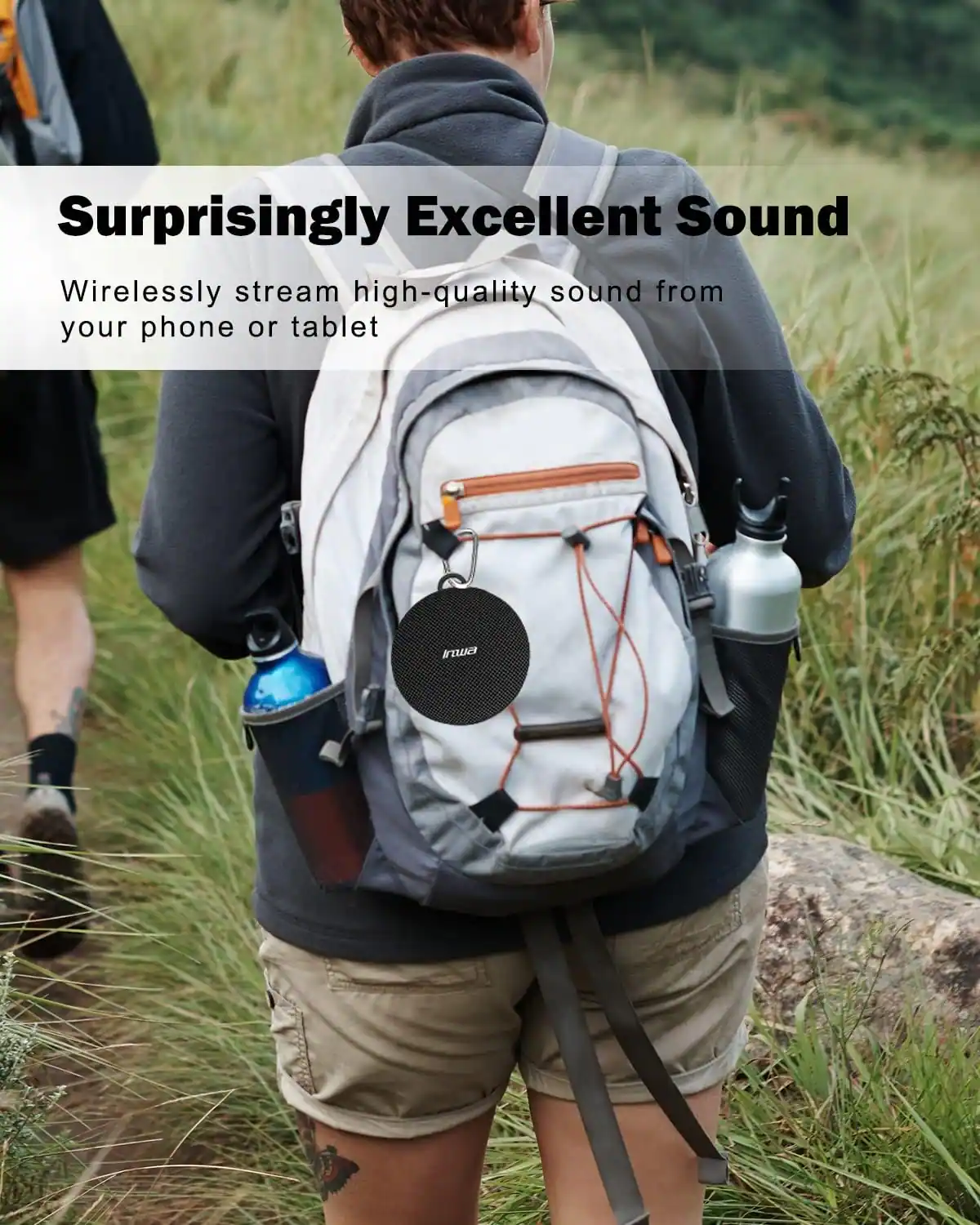 Surprisingly Excellent Sound

Wirelessly stream high-quality sound from your phone or tablet