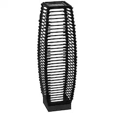 Front. Outsunny - Floor Lamp - Black.