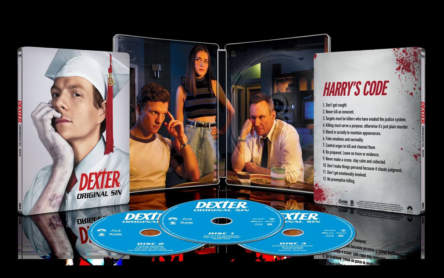 Dexter Original Sin: Season 1 (Steelbook) BLU RAY - Best Buy