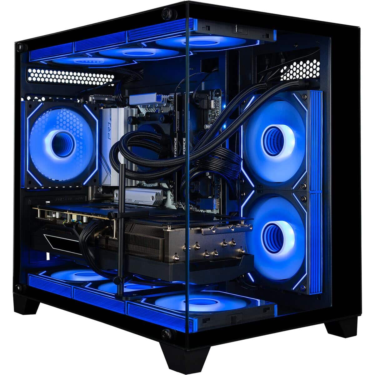 Empowered PC - Panorama RTX 5080, 24-Core i9-14900KF Gaming Desktop PC - 96GB RAM, 4TB NVMe SSD, WiFi 6E, HDMI, RGB, Windows 11 Pro