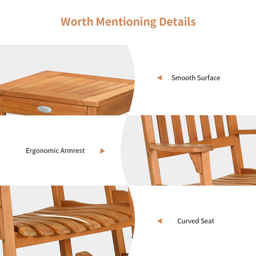 Worth Mentioning Details

- Smooth Surface
- Ergonomic Armrest
- Curved Seat