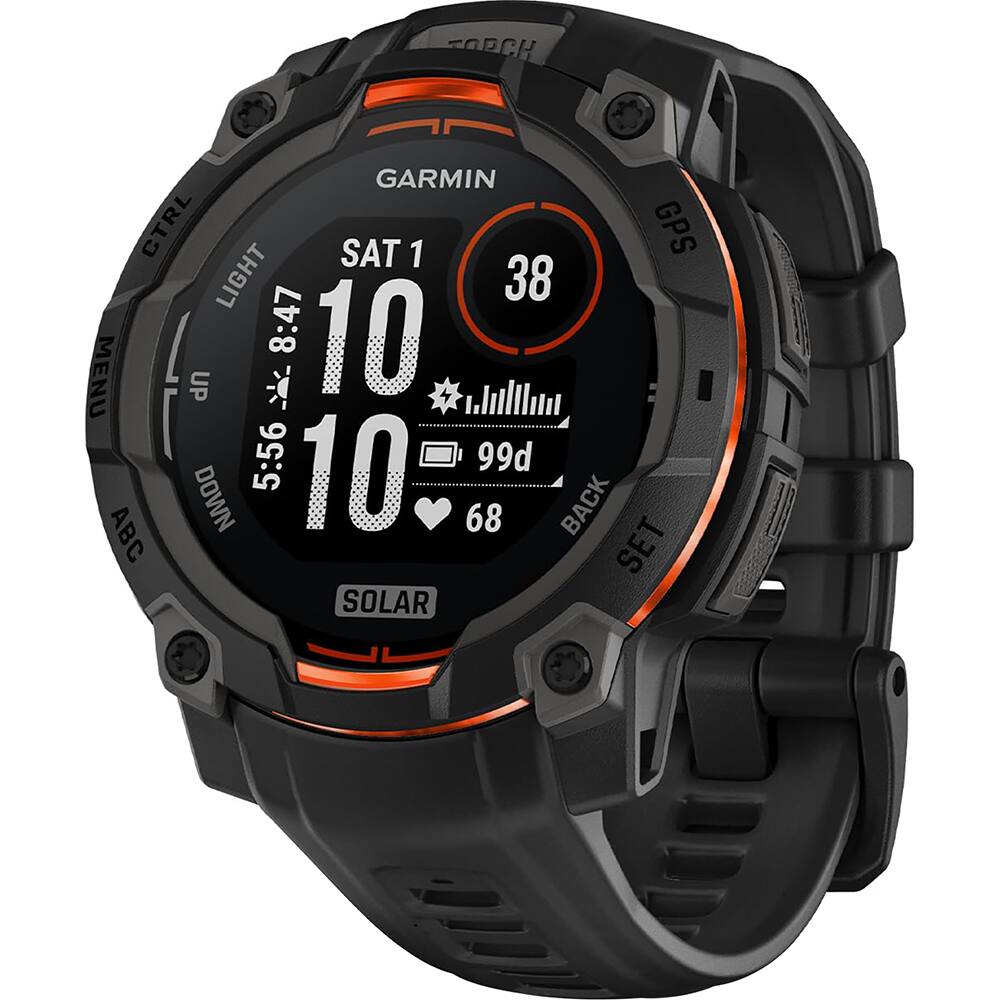 GARMIN CTRL SAT 1 GPS LIGHT 38 8:47 10 MENU UP x 5:56 10 99d ABC DOWN 68 BACK SET SOLAR