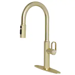 Kitchen Faucet with Pull-Down Sprayer 3 Spray Modes Single Handle High Arc Sink Faucet for Kitchen RV Laundry and Bar