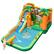 Front. Costway - Inflatable Water Slide Park Monkey Bounce House Splash Pool without Blower - Multicolor.