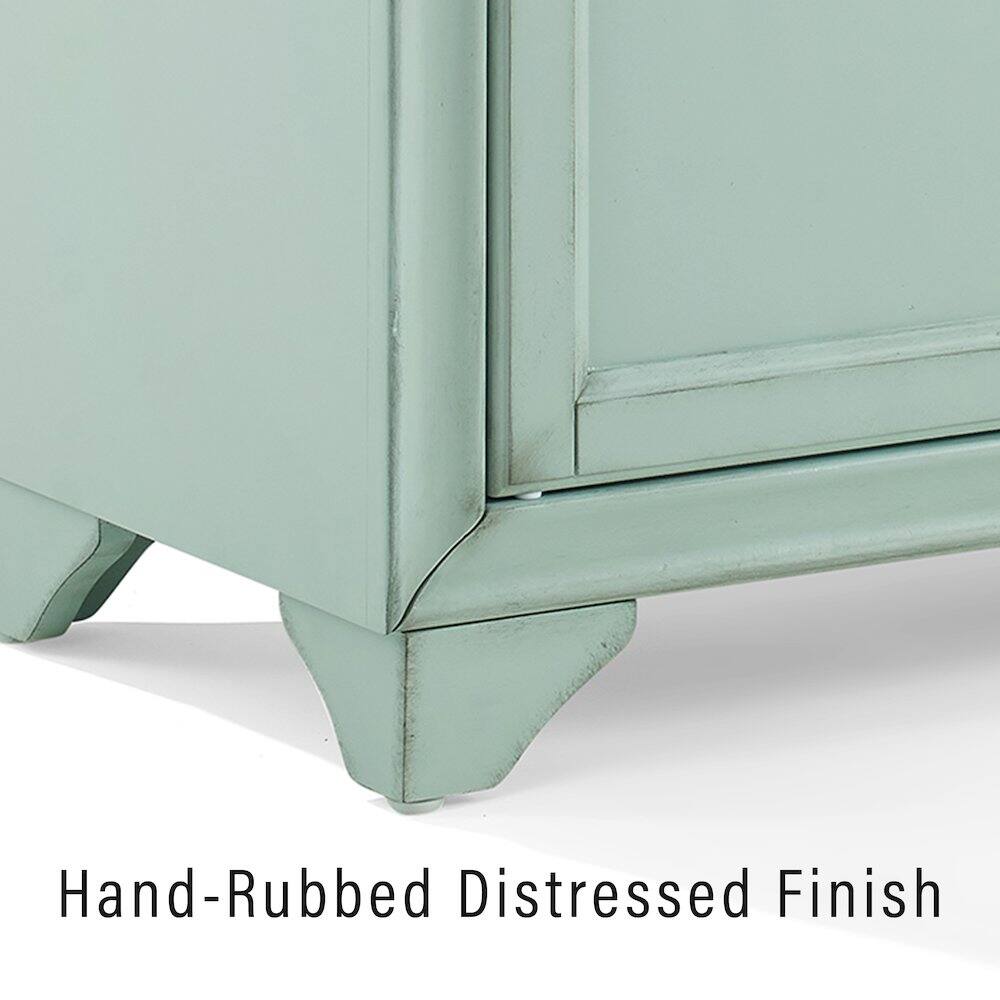 Hand-Rubbed Distressed Finish
