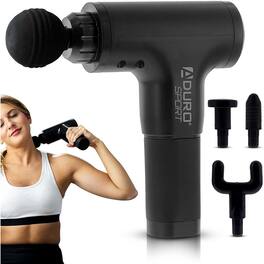Schertz - Deep Tissue Massage Gun – Handheld, Percussion, Black