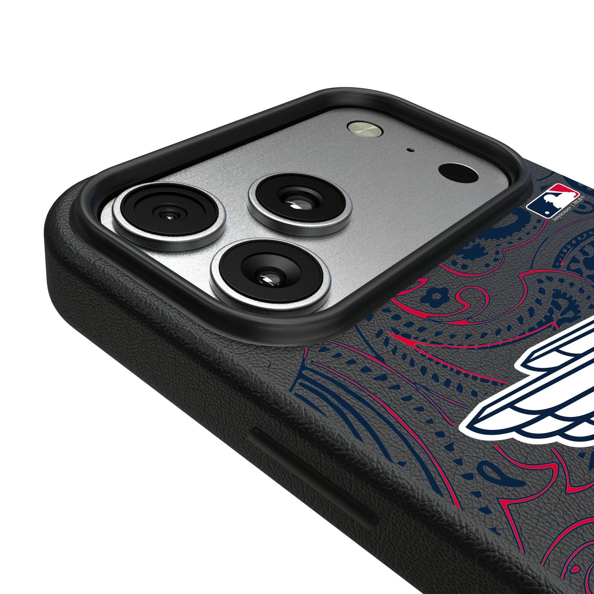 Keyscaper MLB Cleveland Guardians Paisley iPhone Magnetic Bump
